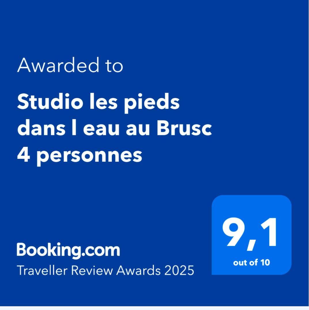 Studio Les Pieds Dans L Eau Au Brusc 4 Personnes Six-Fours-les-Plages Buitenkant foto
